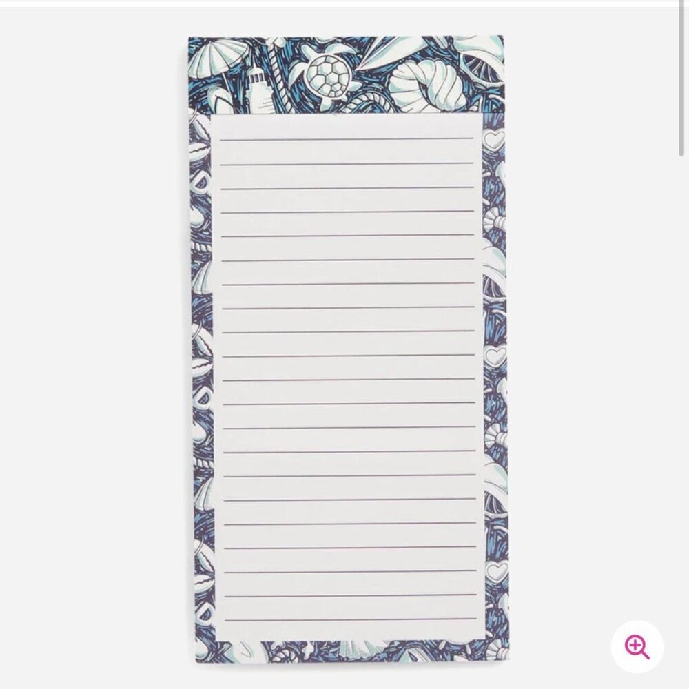 Vera Bradley Magnetic To Do List Shore Enough NWT